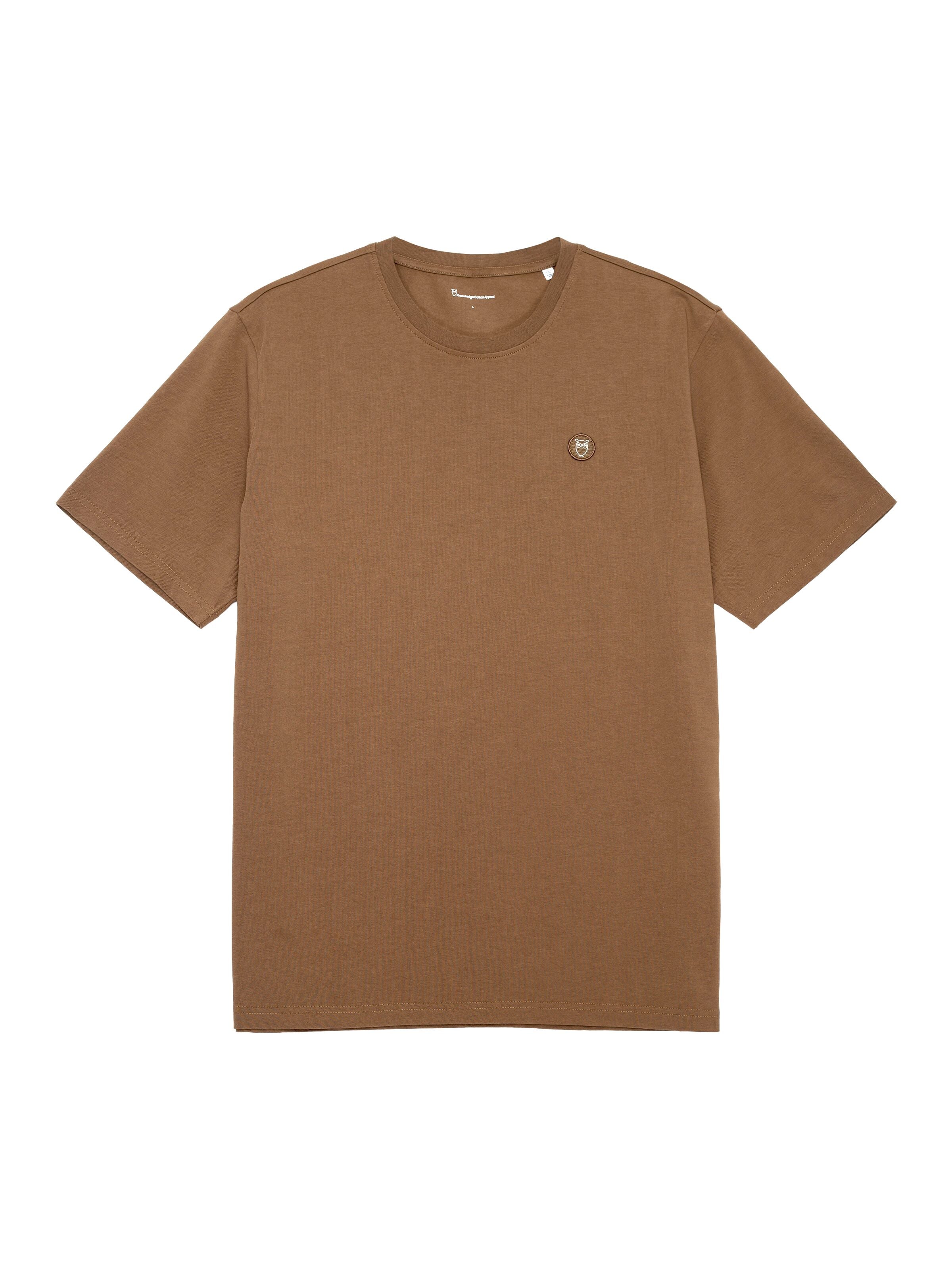 KNOWLEDGE COTTON APPAREL Badge Core T-Shirt