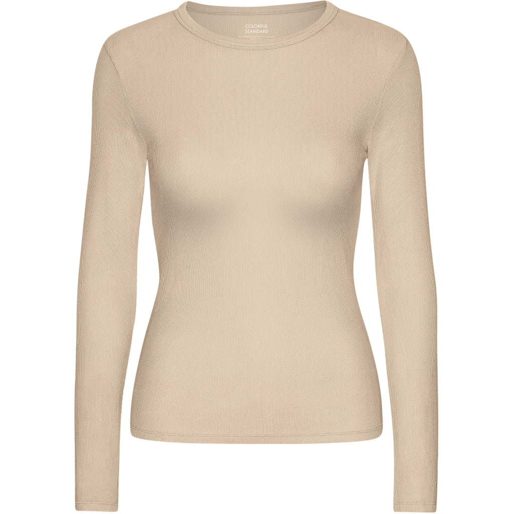 COLORFUL STANDARD Women Organic Rib Long Sleeve Shirt