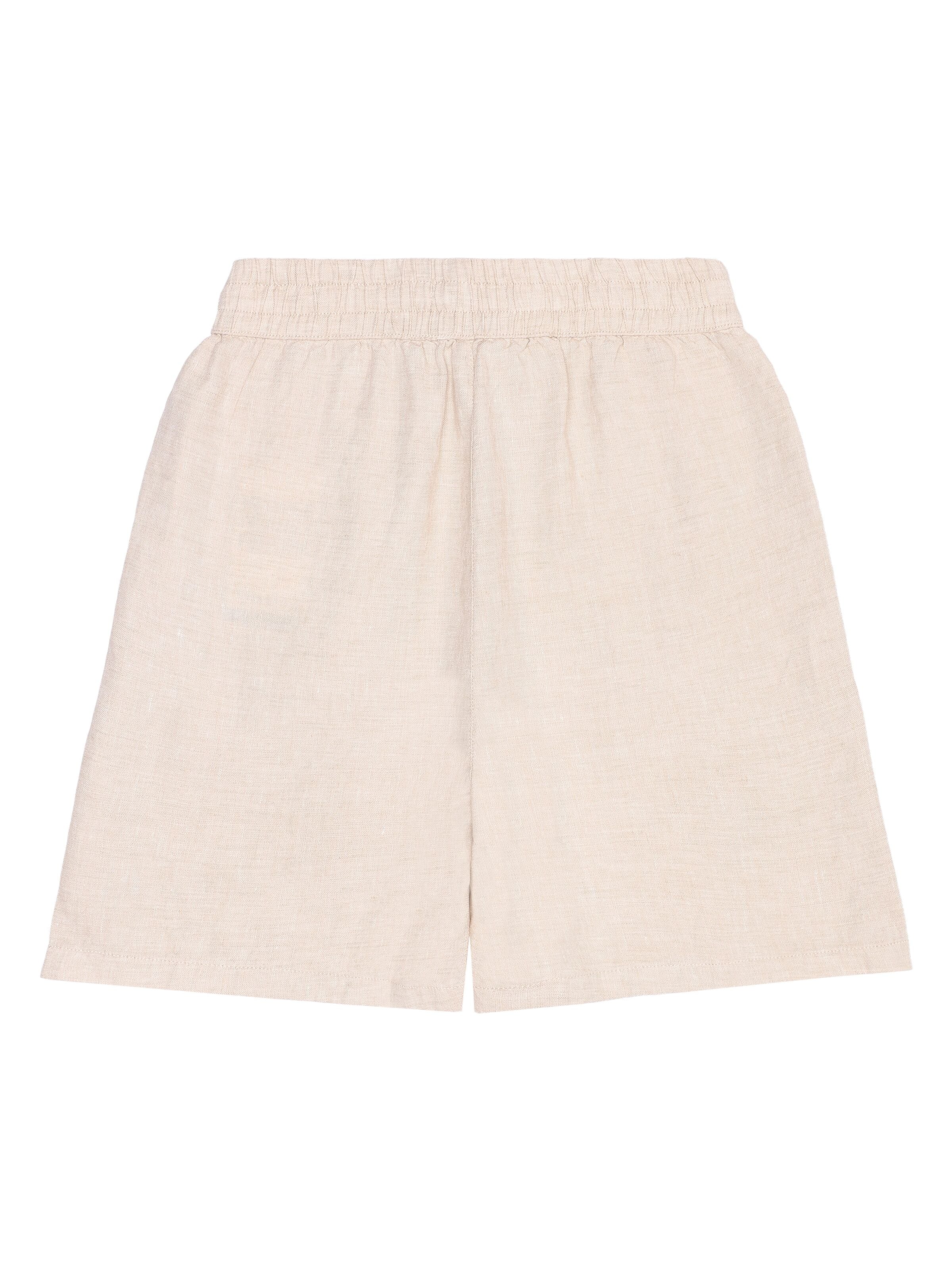 KNOWLEDGE COTTON APPAREL Posey Leinen Shorts – light feather grey