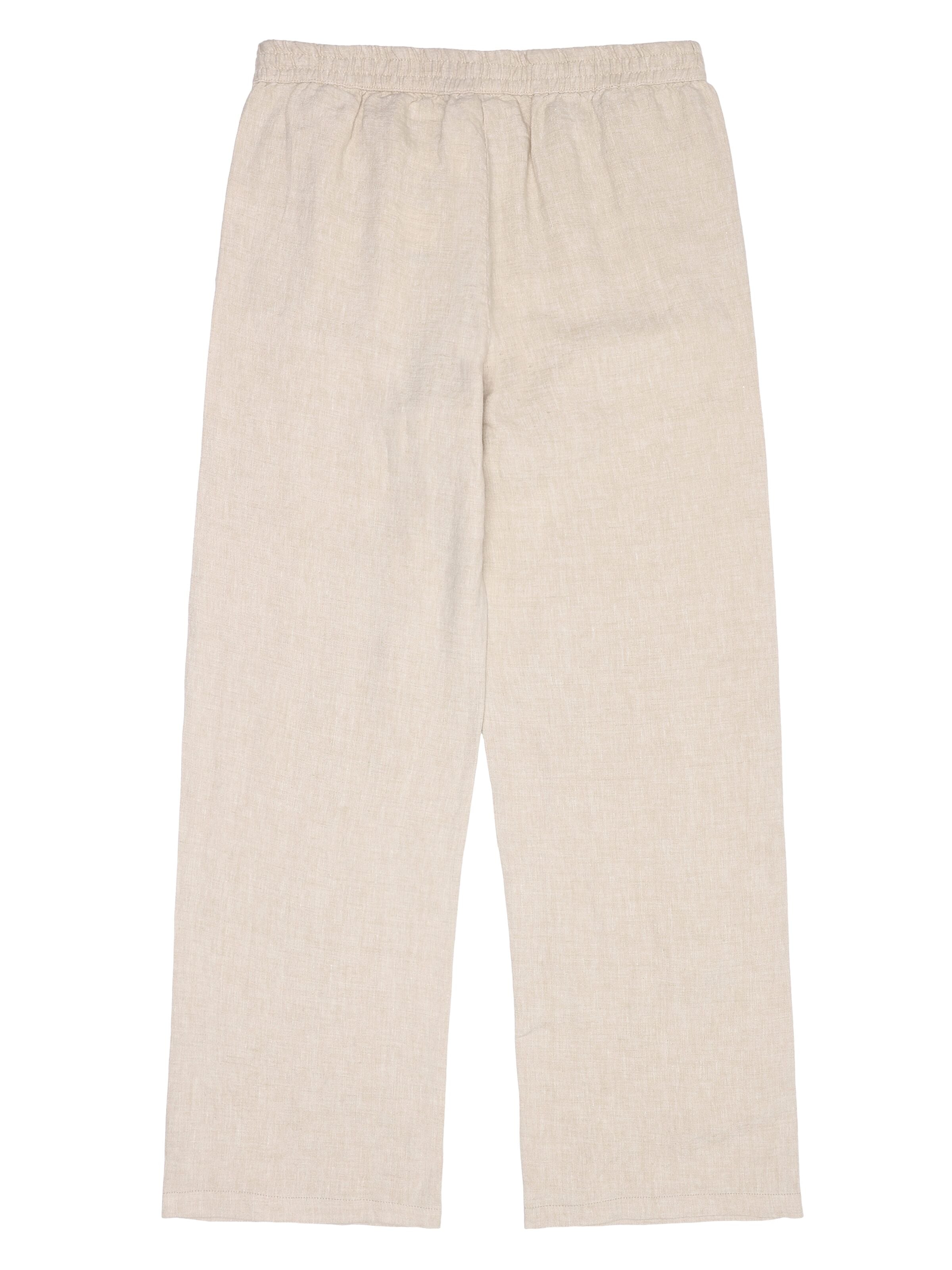 KNOWLEDGE COTTON APPAREL Posey Leinenhose – light feather grey