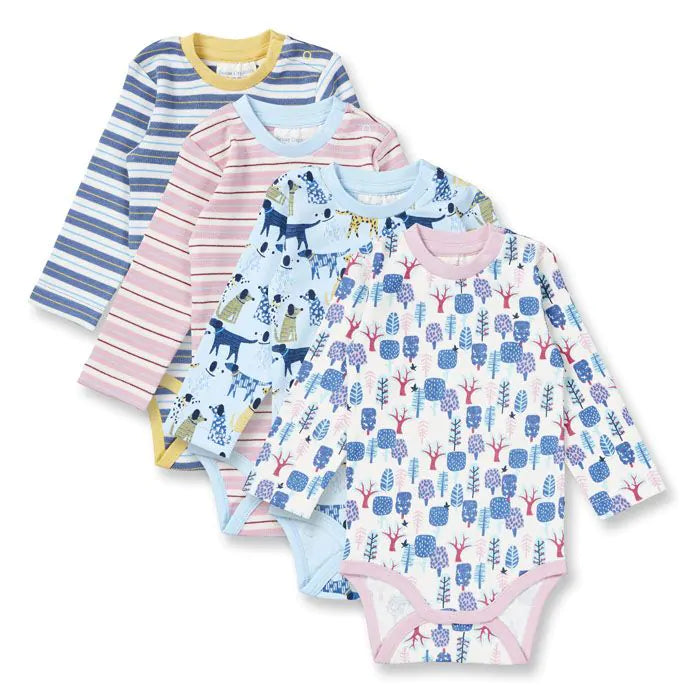 SENSE ORGANICS Varin Retro Babybody Langarm