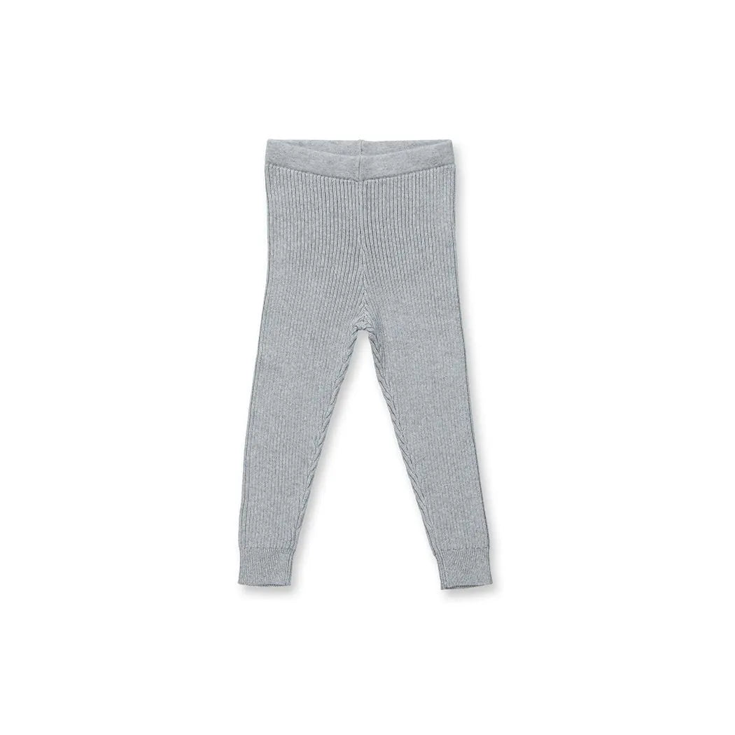 Yuma Strickleggings Grau meliert
