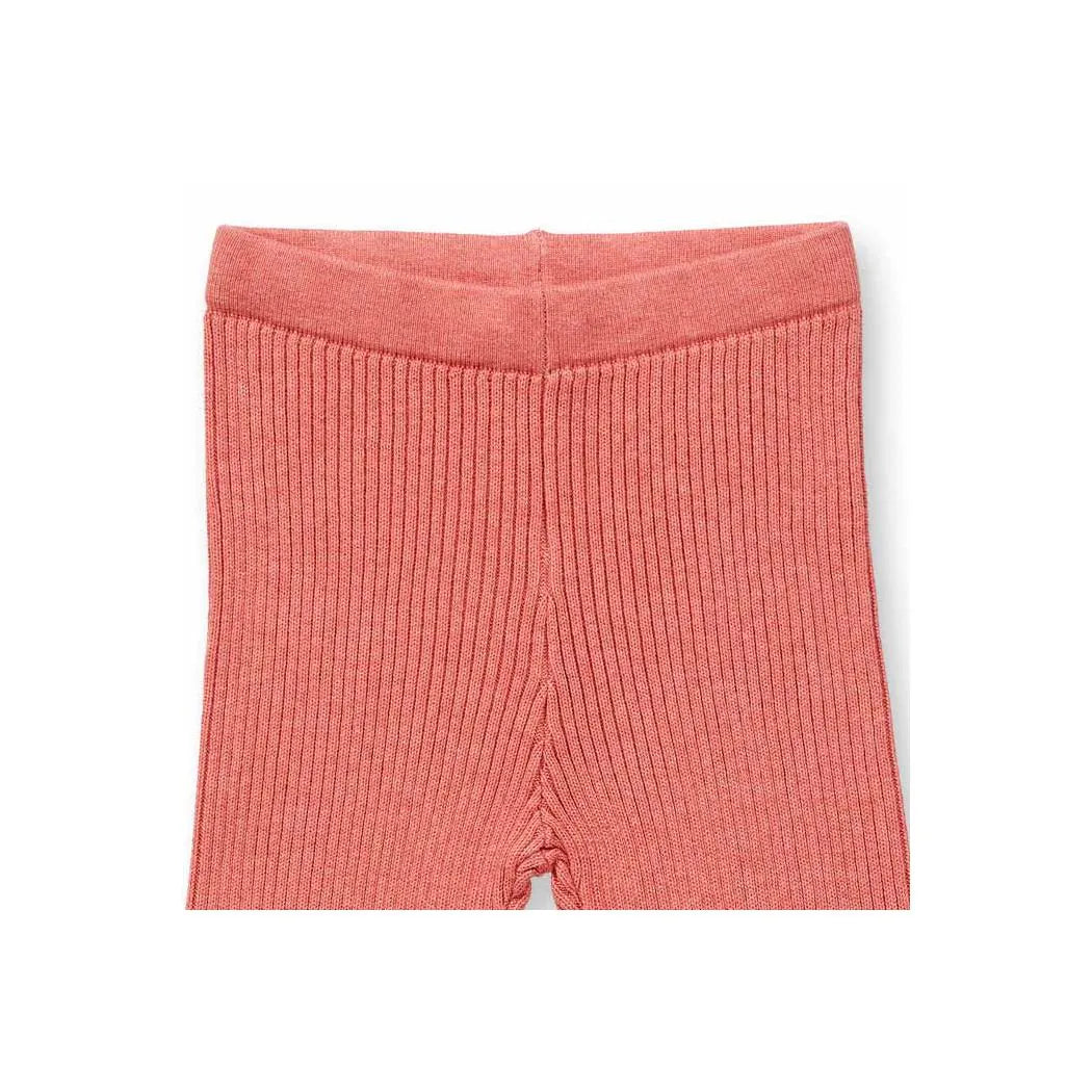 Sense Organics YUMA Strickleggings pink Bündchen