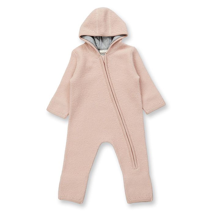 Paulin Outdoor Strickstrampler Beige vorne