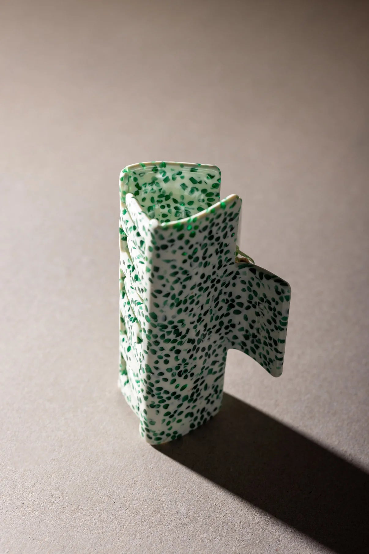 SASSTIE Hair Clip "Brick Olive"