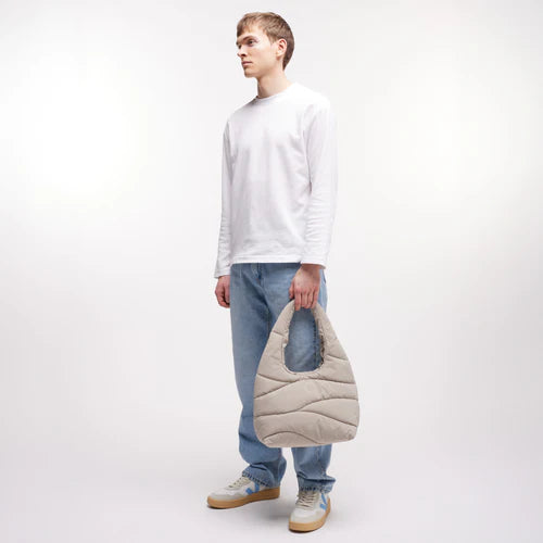 GOT BAG wavy puffer shoulder bag