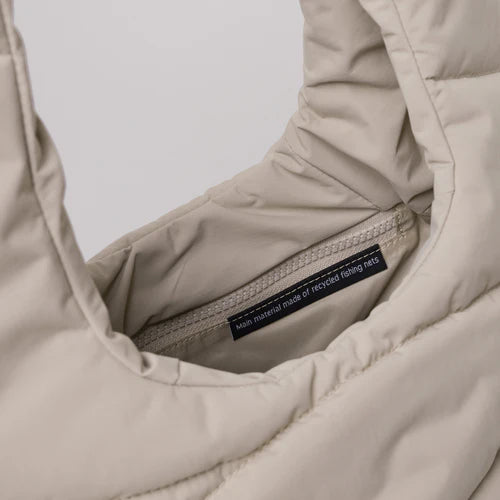 GOT BAG wavy puffer shoulder bag