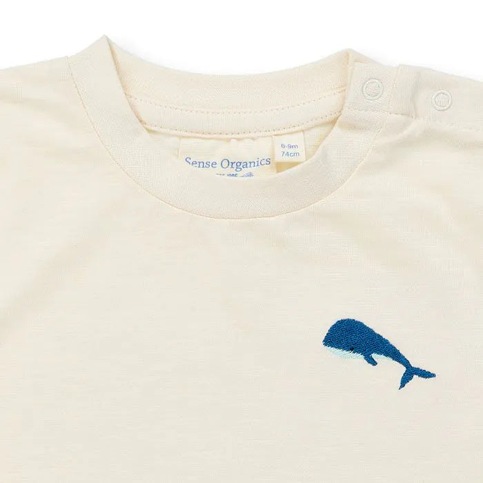 SENSE ORGANICS Baby Shirt Tamo mit Wal