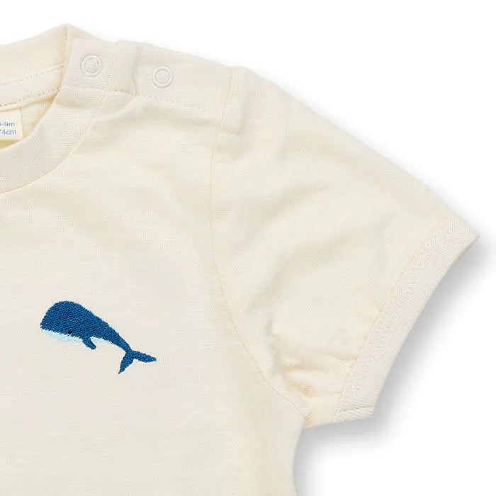 SENSE ORGANICS Baby Shirt Tamo mit Wal