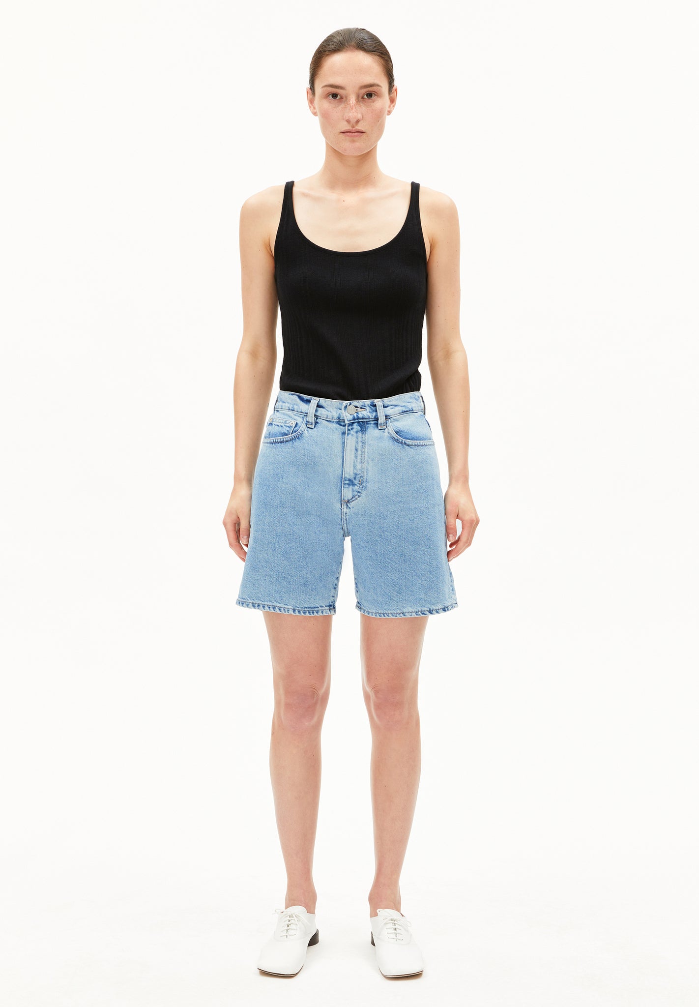 ARMEDANGELS Denim Shorts Sheaari - fresh blue