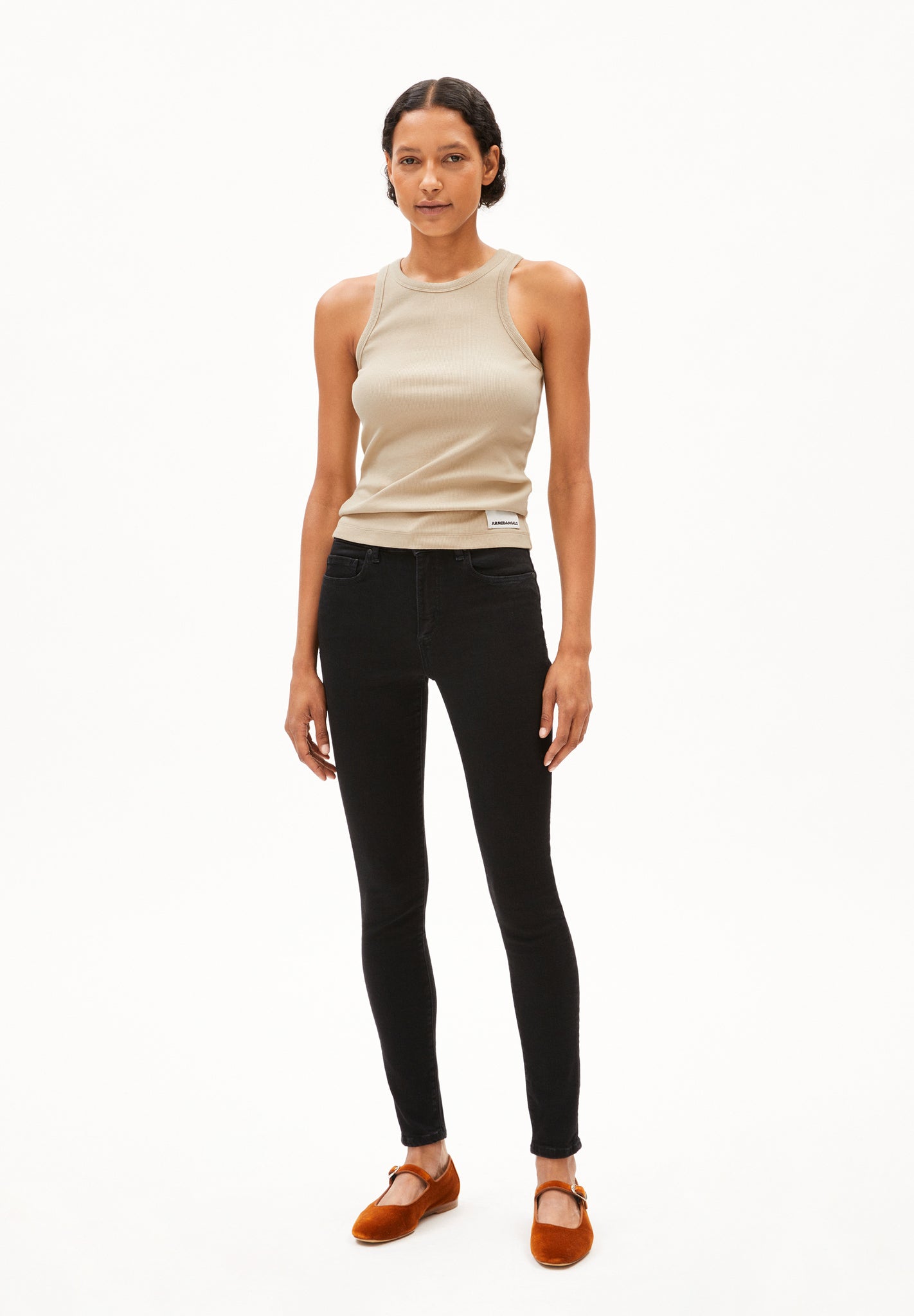 ARMEDANGELS Jeans Tillaa X Stretch - true black washed