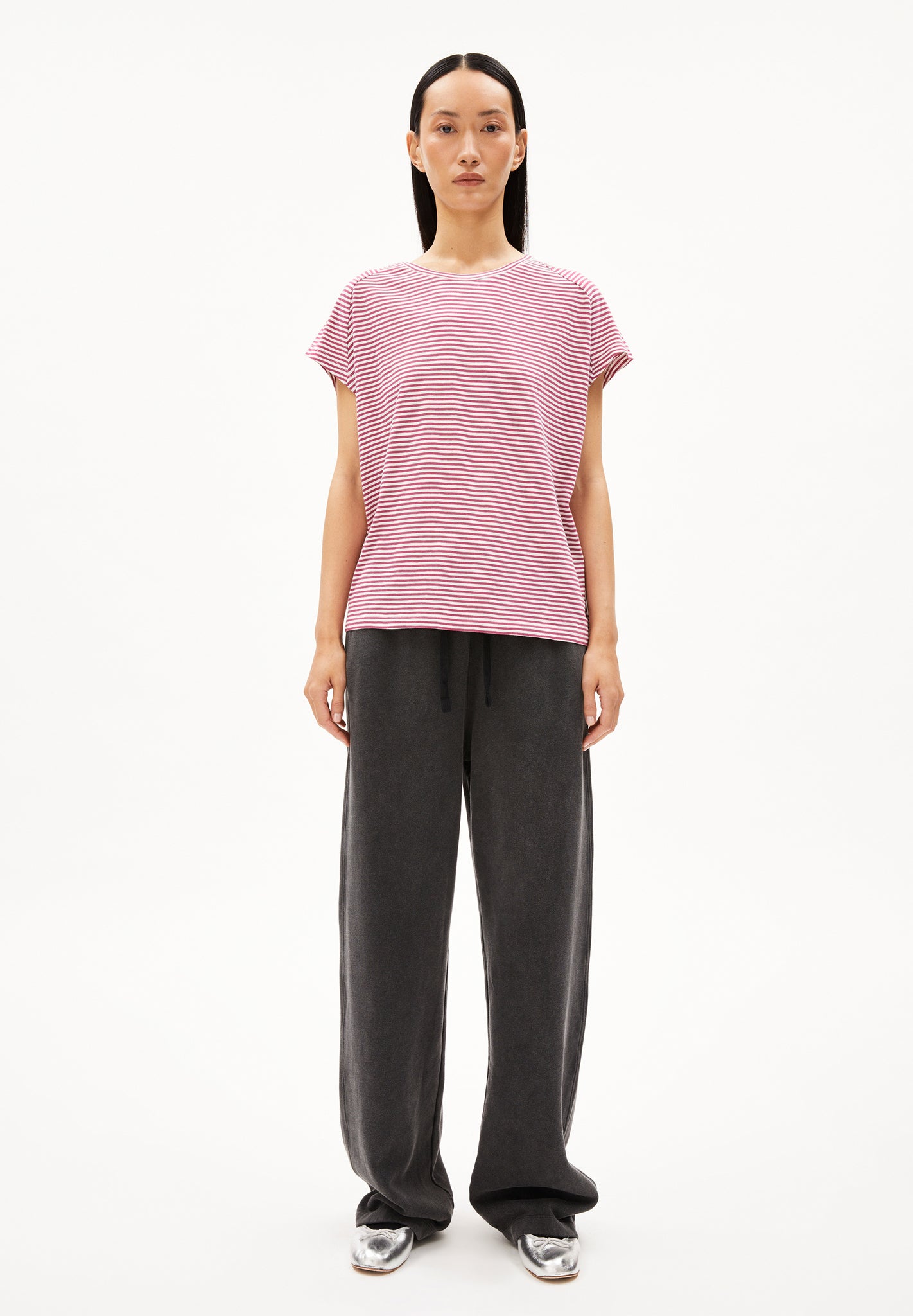 ARMEDANGELS T-Shirt Oneliaa Loveley Stripes
