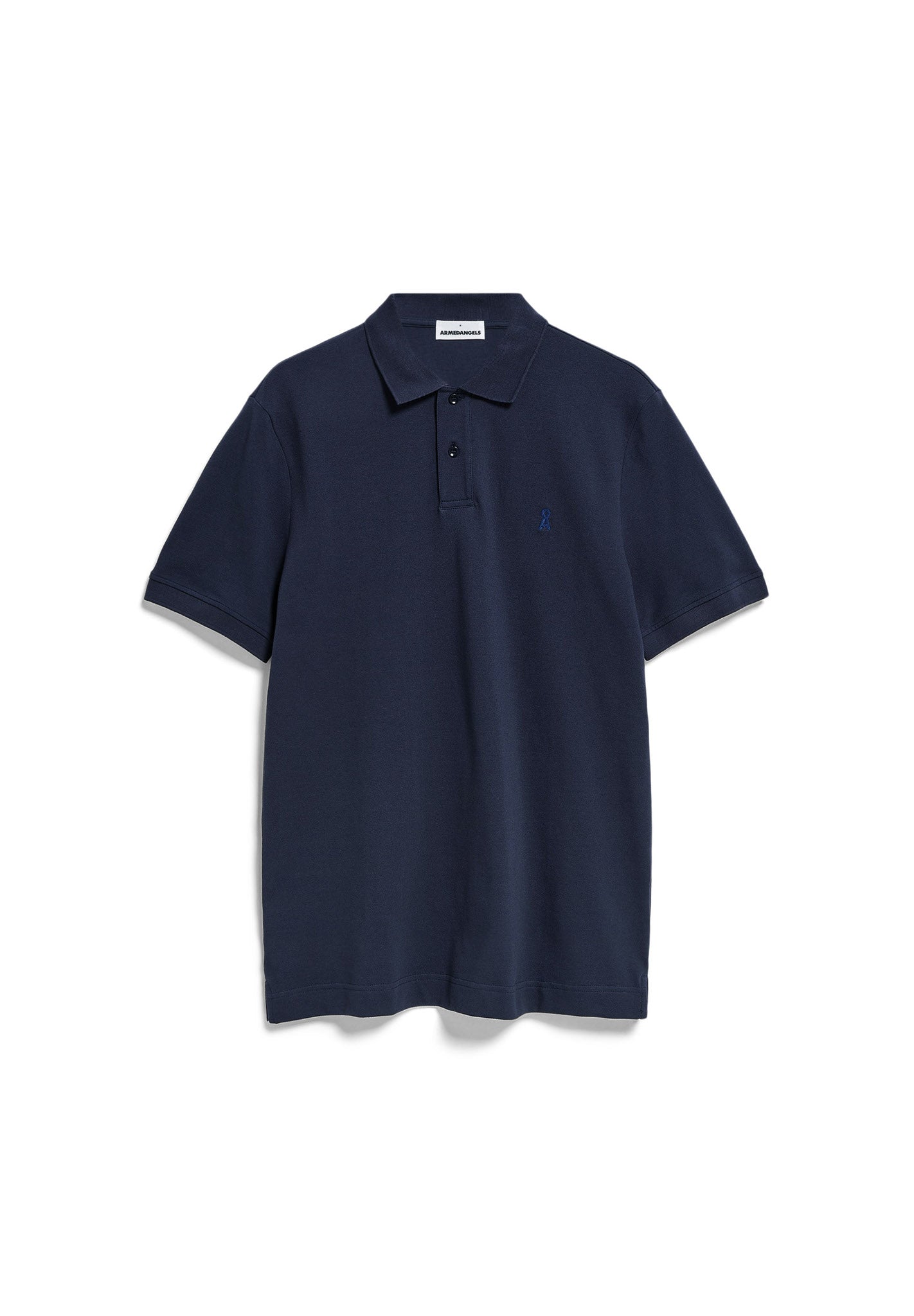 ARMEDANGELS Polo T-Shirt Fibraas night sky