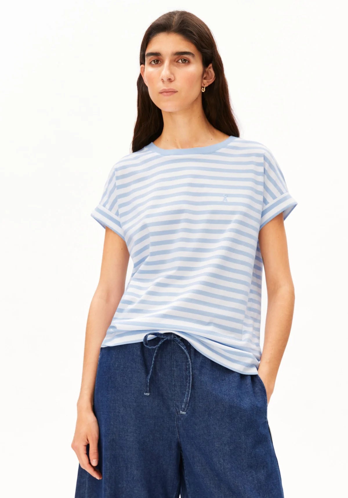 ARMEDANGELS T-Shirt IDAARA STRIPE