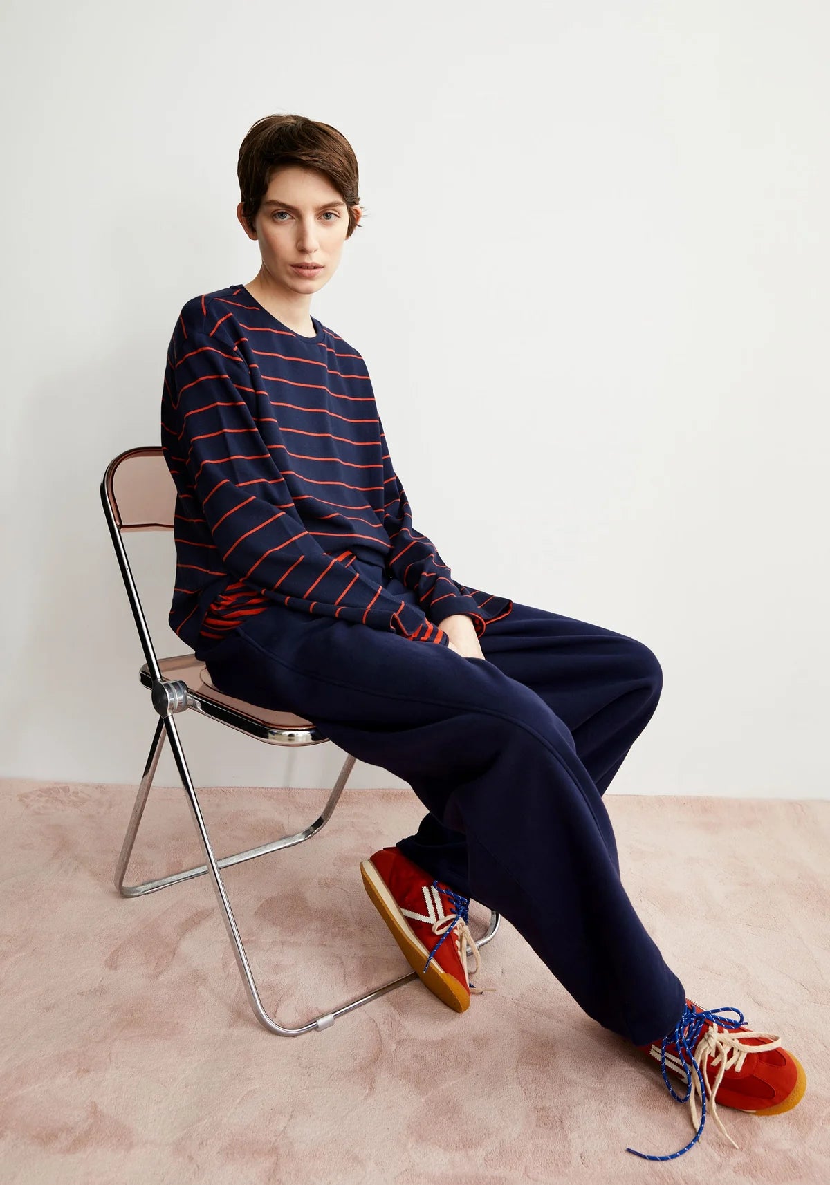 ARMEDANGELS Longsleeve Marynaa Fine Stripe