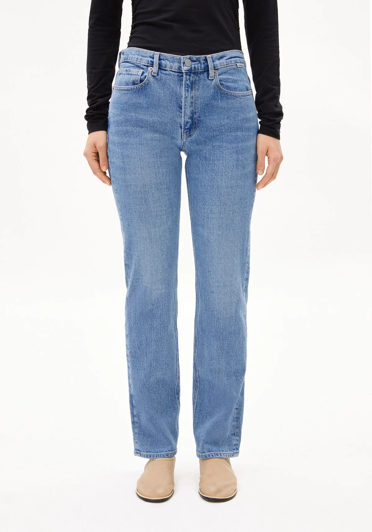 ARMEDANGELS Denim Mid Straight Jeans Carenaa