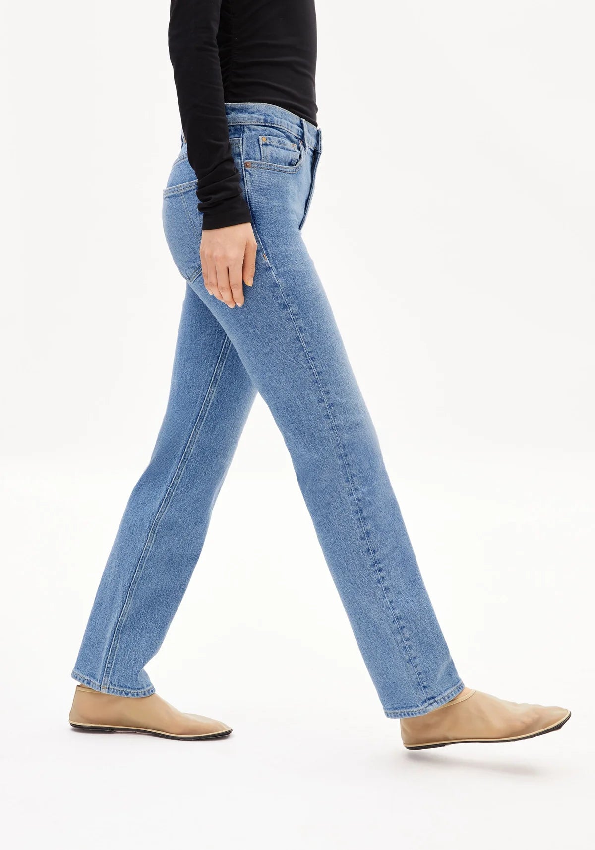 ARMEDANGELS Denim Mid Straight Jeans Carenaa