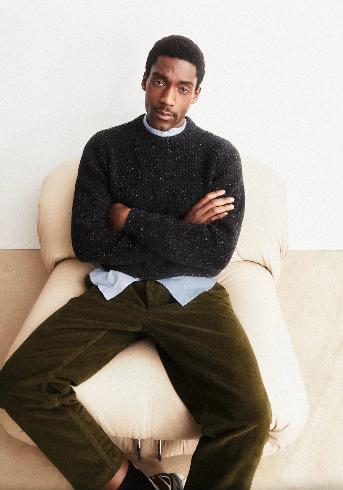 ARMEDANGELS Tweed-Strickpullover KIAANO