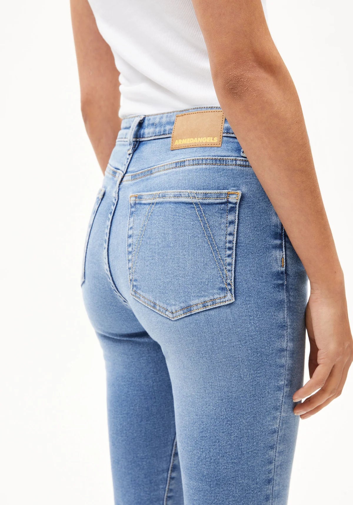 ARMEDANGELS Jeans Tillaa Mid Waist Skinny - dove