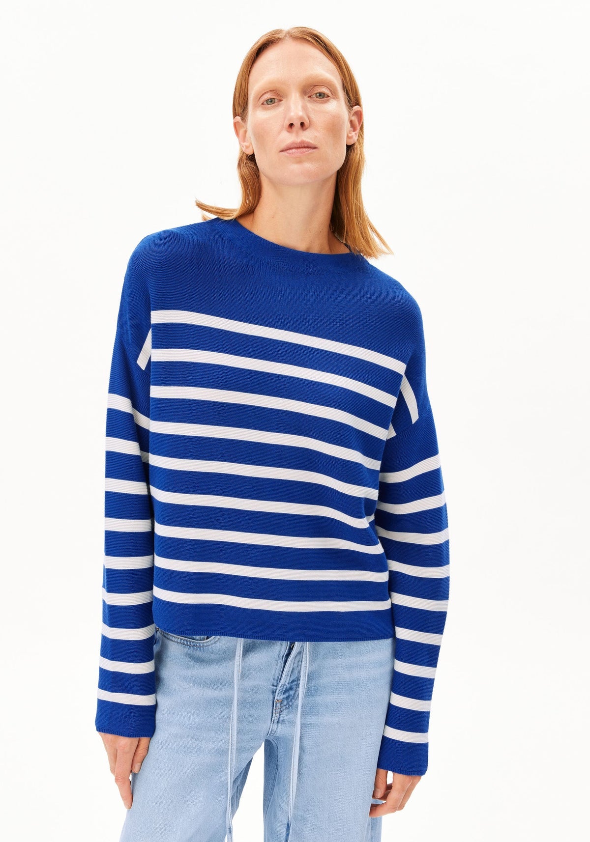 ARMEDANGELS Strickullover Merinaa Stripes