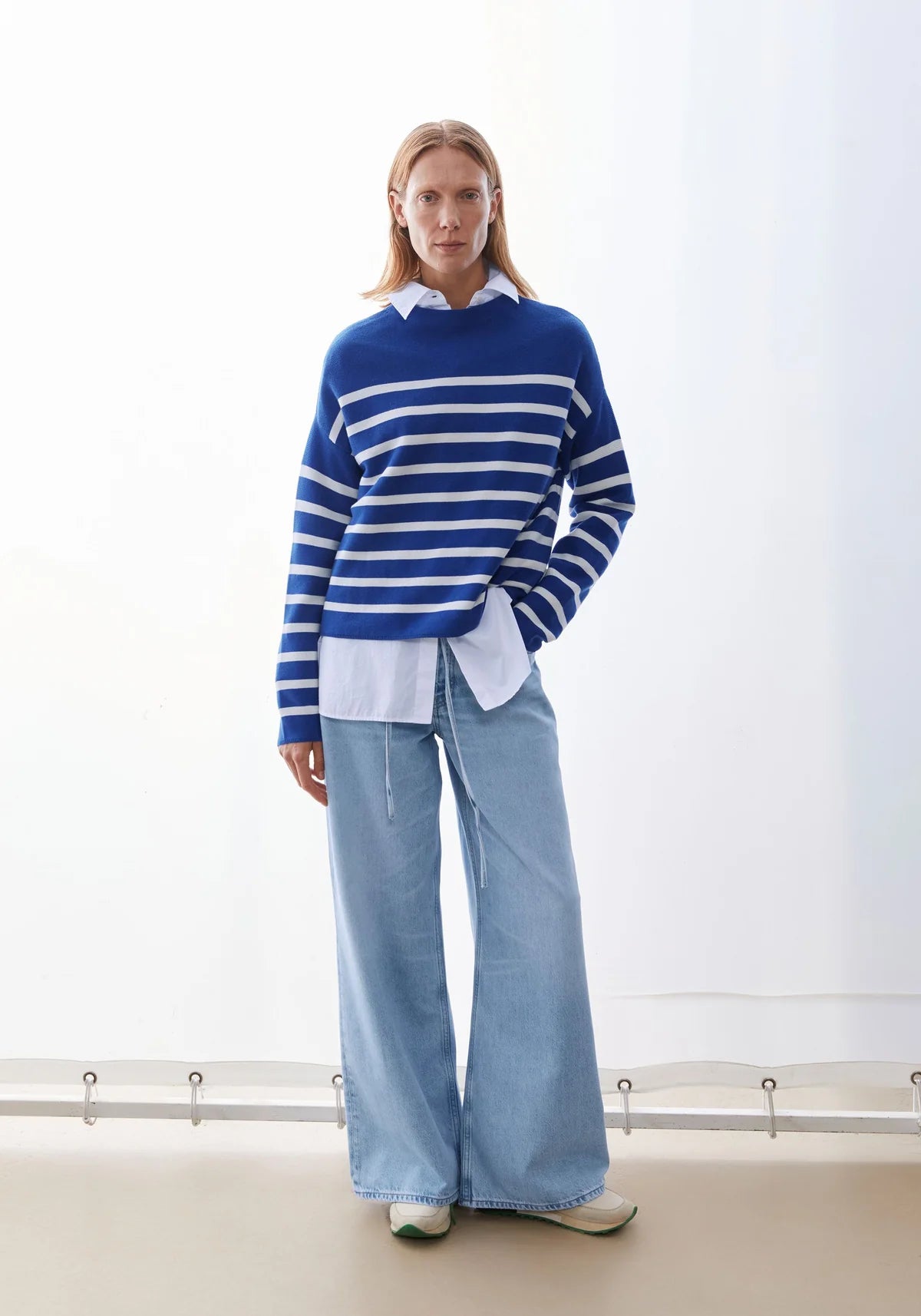 ARMEDANGELS Strickullover Merinaa Stripes