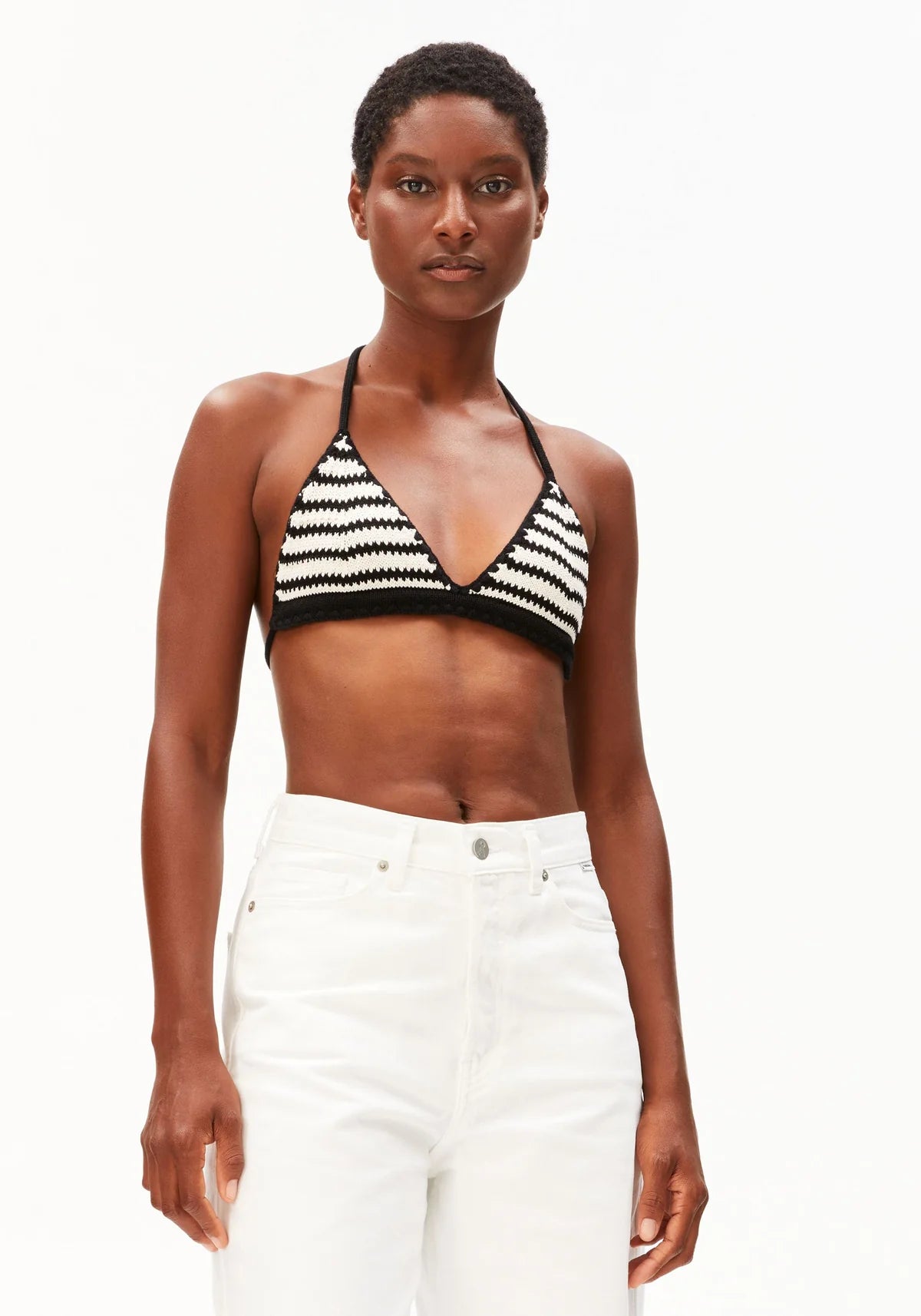ARMEDANGELS Stripe Bikini Knit Top
