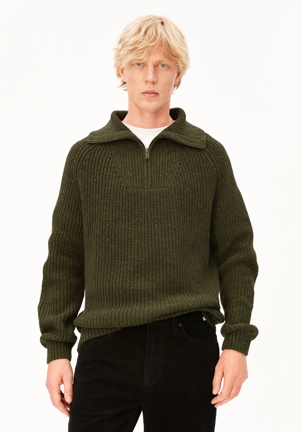 ARMEDANGELS Tweed-Strick Troyer