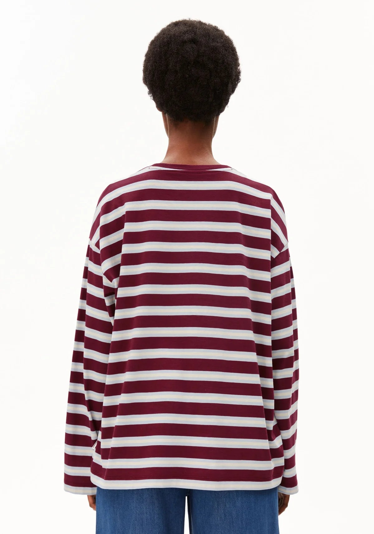 ARMEDANGELS ICONIC Å FIETAA gestreiftes Langarmshirt