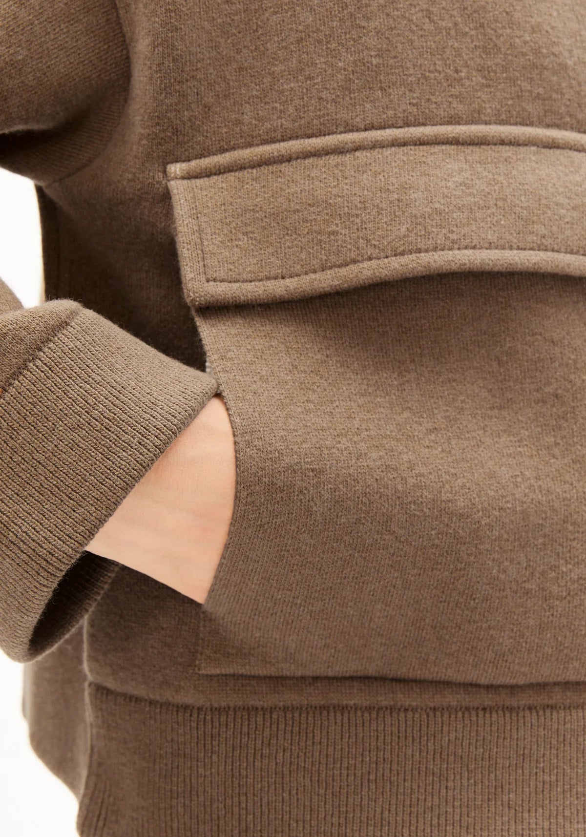 ARMEDANGELS Baumwoll-Woll-Strickjacke