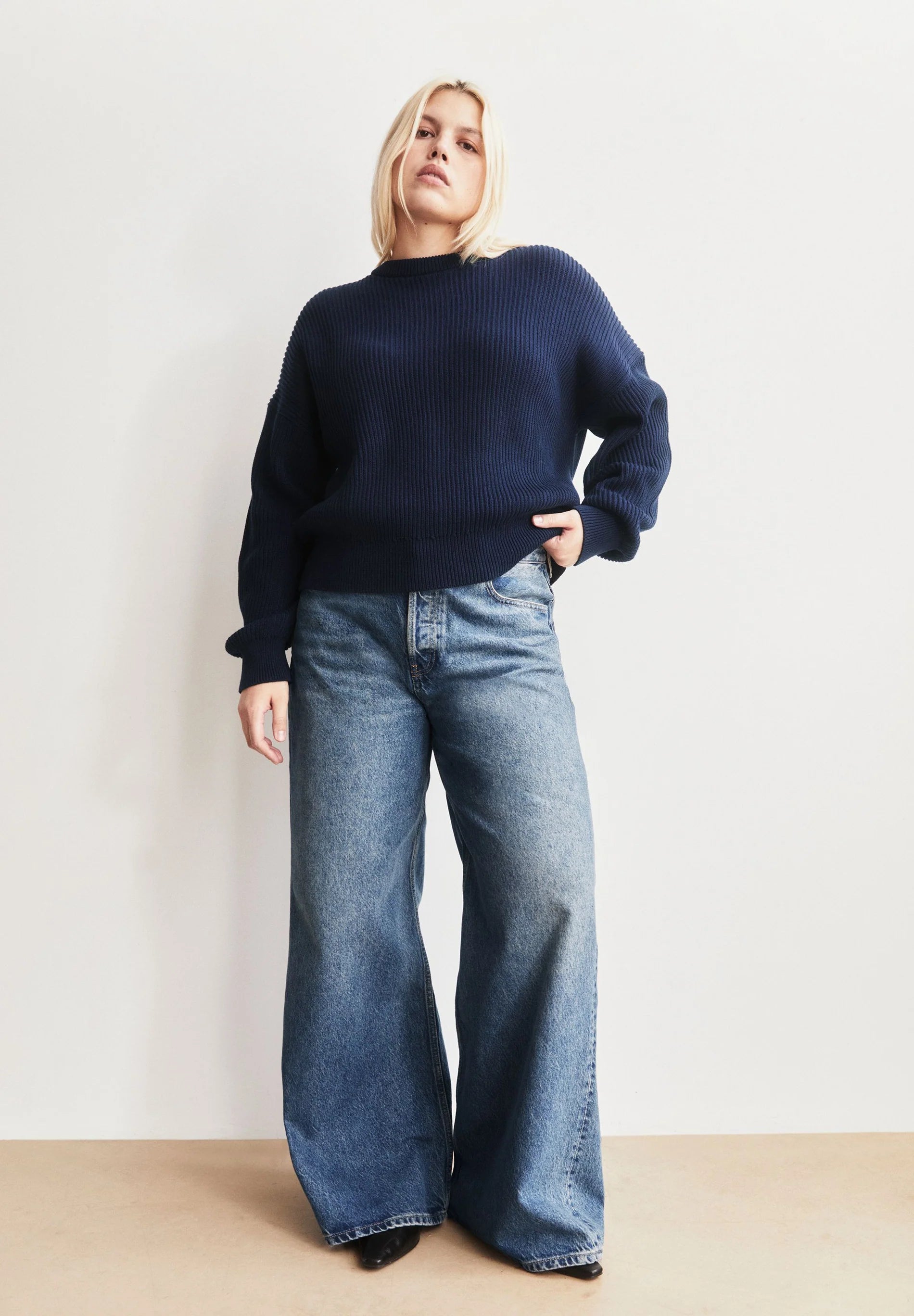 ARMEDANGELS RIPPSTRICKPULLOVER VANISÉ