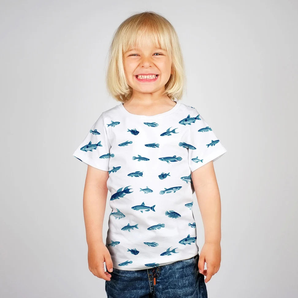 DEDICATED Kids T-Shirt Lillehammer Small Fish