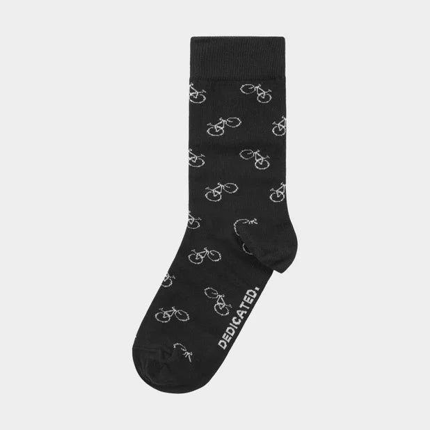 DEDICATED Socks Sigtuna Bike Pattern - 2 colours