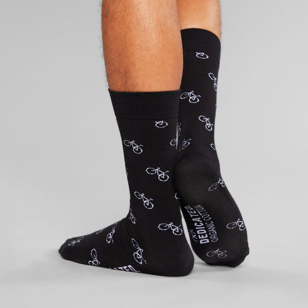DEDICATED Socks Sigtuna Bike Pattern Gr. 41-45