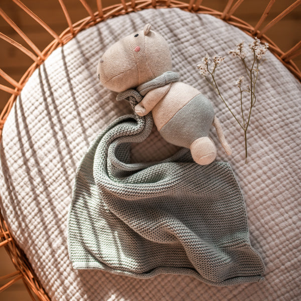 AVA & YVES Kuscheltuch mit Tier