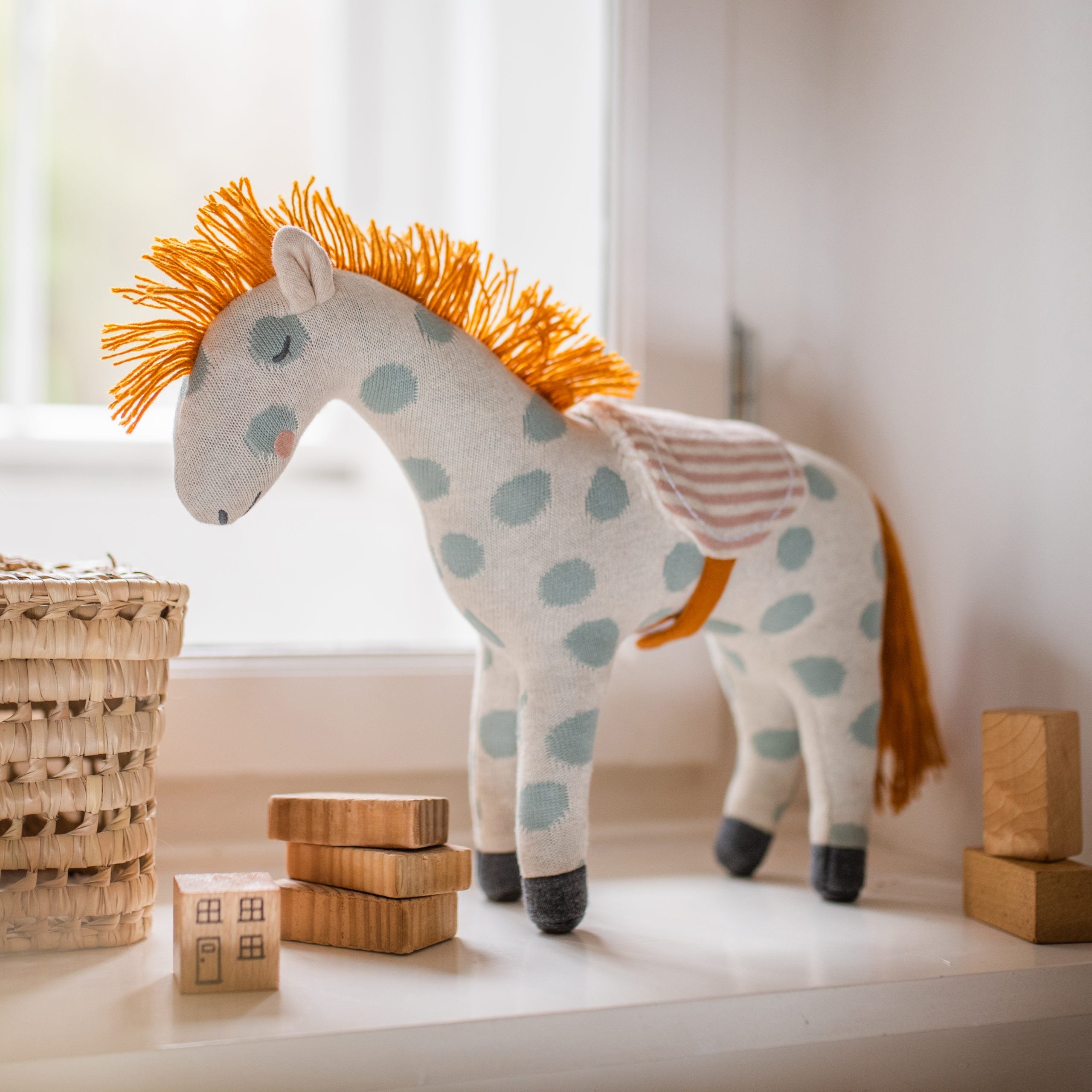 AVA & YVES cuddly toy horse