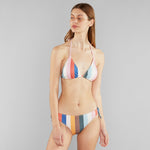 DEDICATED Bikini Top Sandnes Stripes Multicolor Gr. S