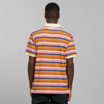 DEDICATED Poloshirt Vaxholm Stripe Multi Color Gr. M