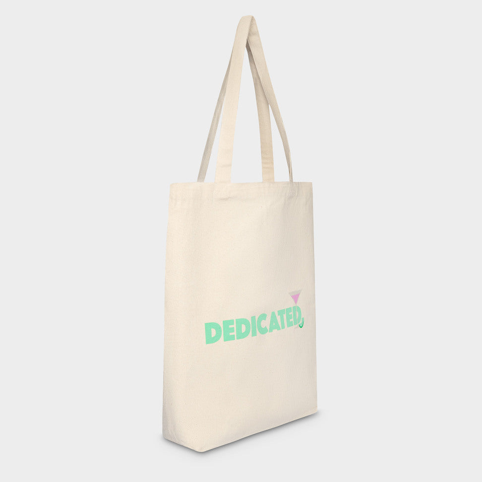 DEDICATED Tote Bags