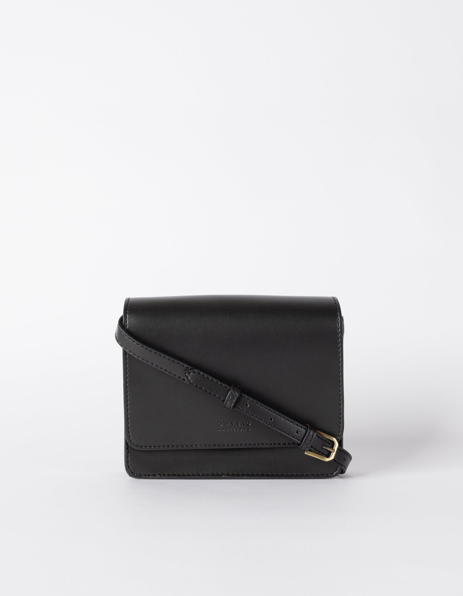 O MY BAG Audrey Mini – Black Leather