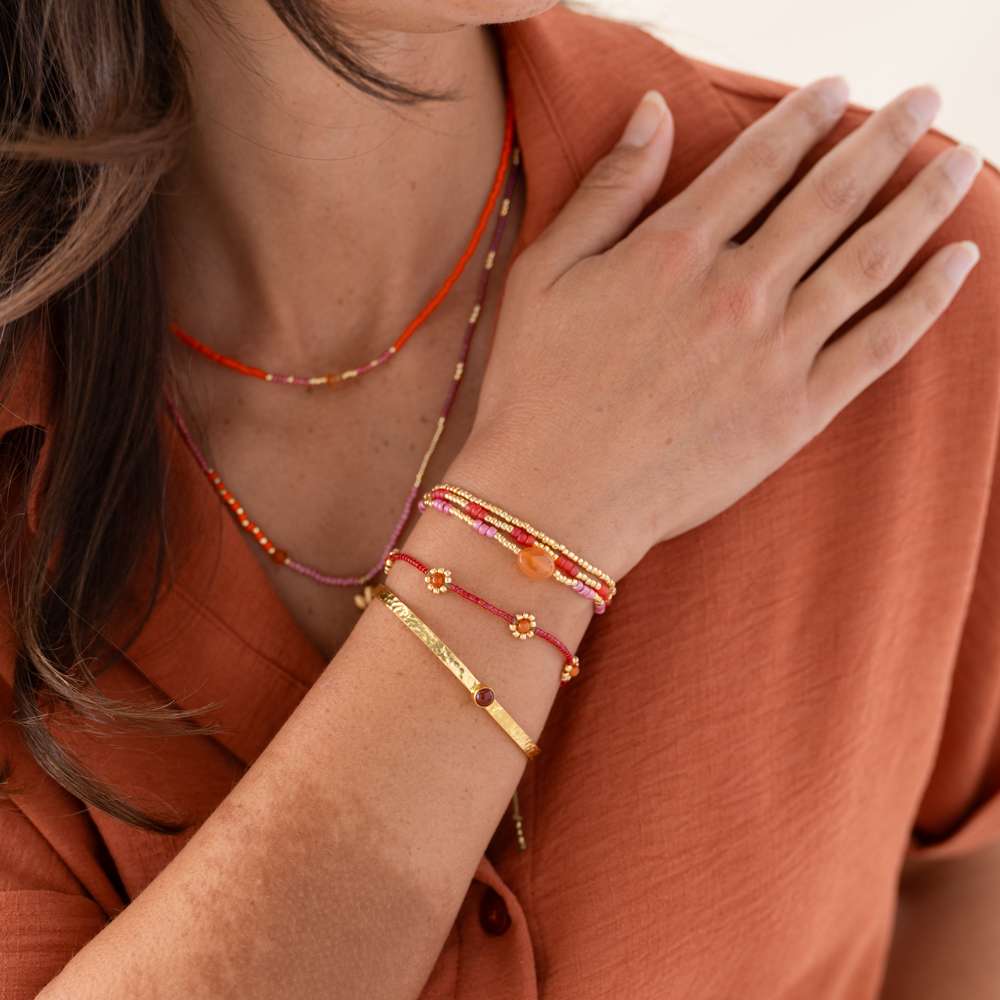A BEAUTIFUL STORY Energetic Carnelian Bracelet