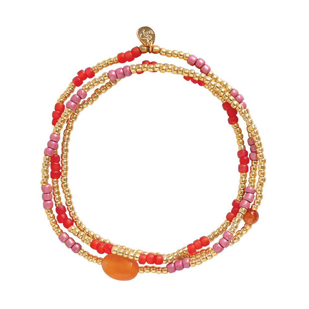 A BEAUTIFUL STORY Energetic Carnelian Bracelet