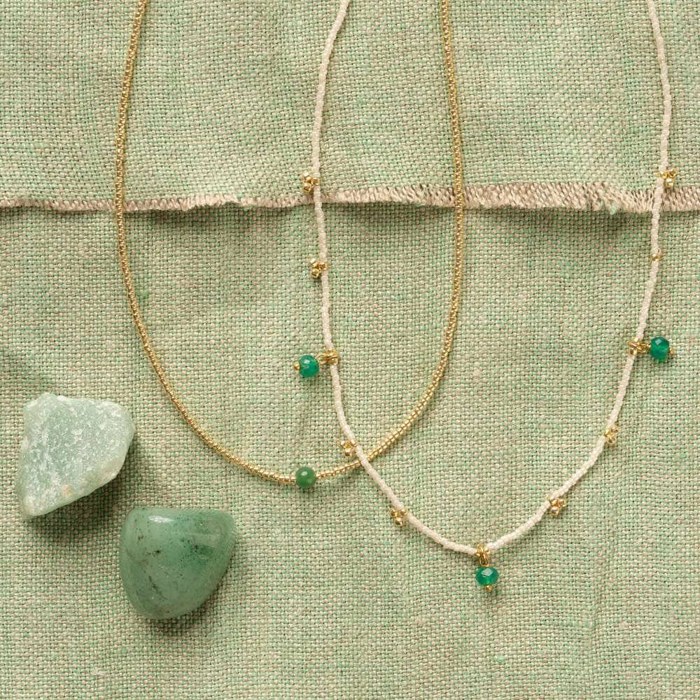 A BEAUTIFUL STORY Kette Aware – Aventurin