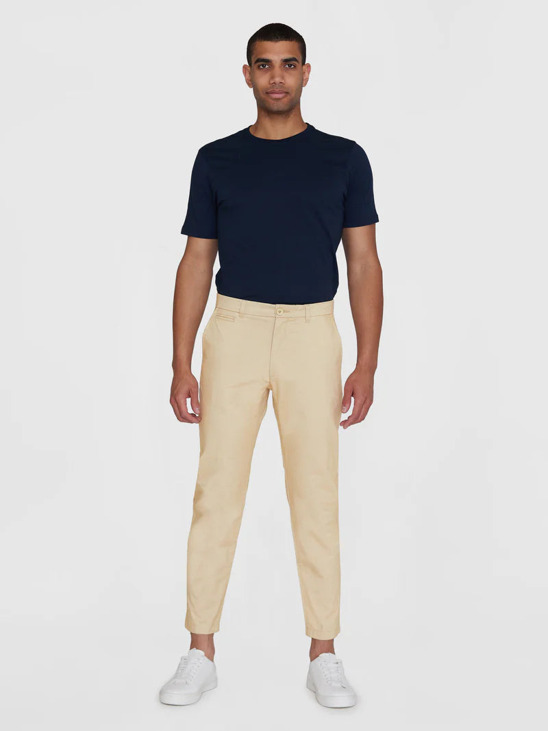 KNOWLEDGE COTTON APPAREL Chuck Regular Chino Twill Pants