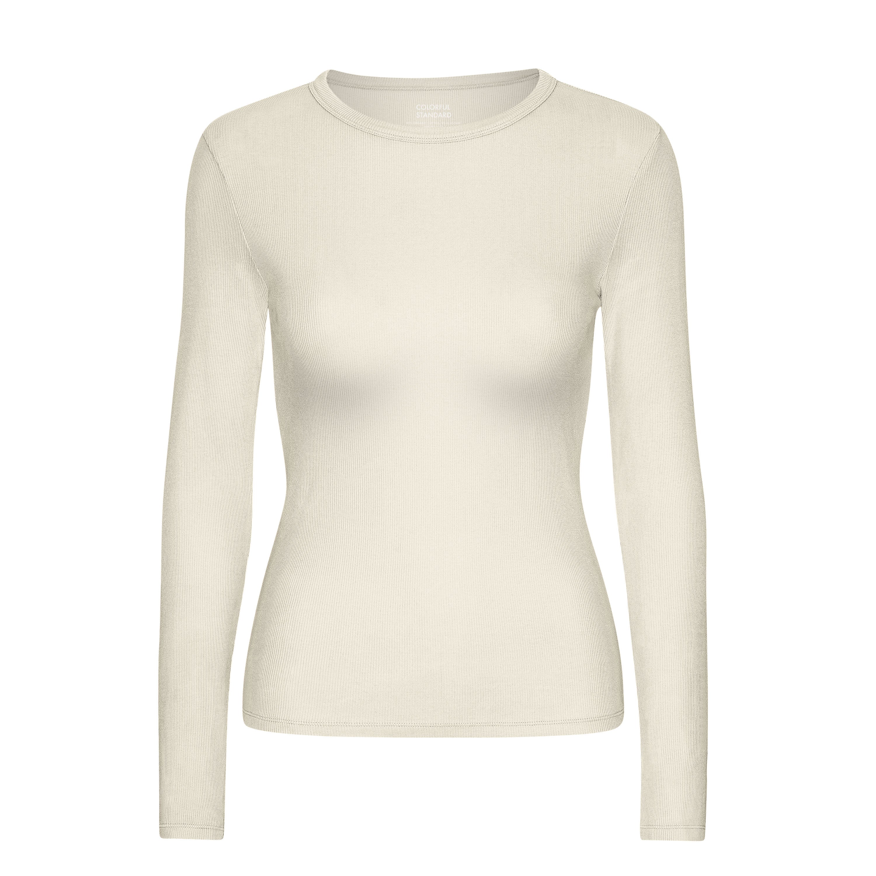 COLORFUL STANDARD Women Organic Rib Long Sleeve Shirt