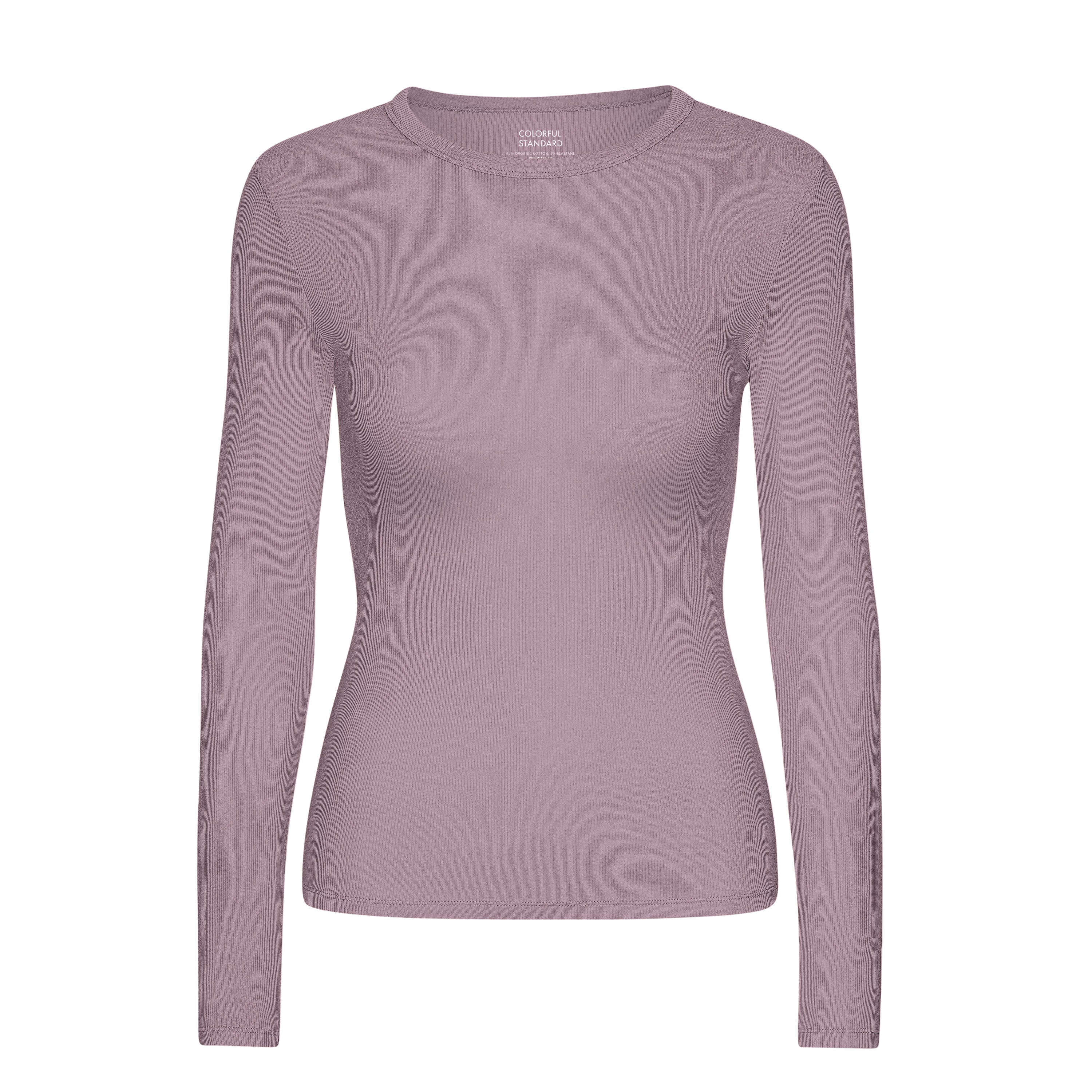 COLORFUL STANDARD Women Organic Rib Long Sleeve Shirt