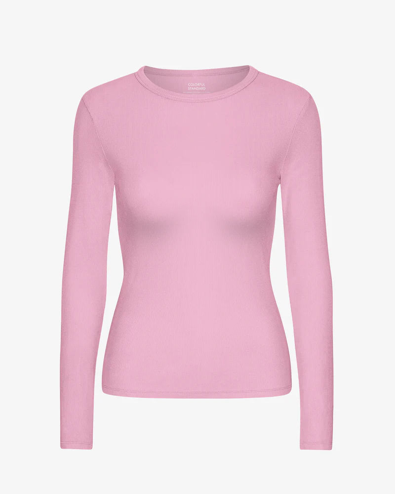 COLORFUL STANDARD Women Organic Rib Long Sleeve Shirt