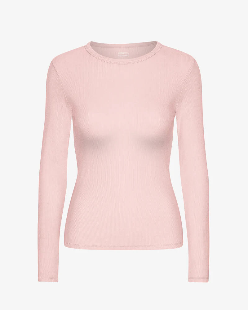 COLORFUL STANDARD Women Organic Rib Long Sleeve Shirt