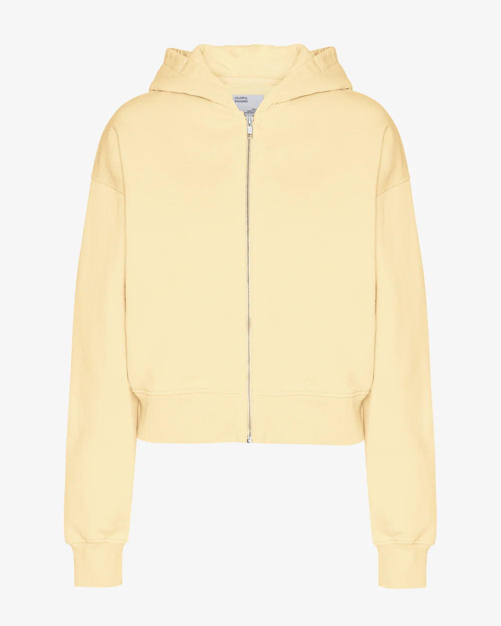 COLORFUL STANDARD Organic Crop Zip Hood