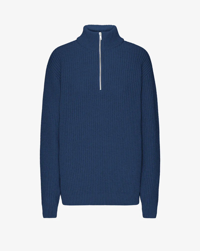 COLORFUL STANDARD Merino Quarter Zip