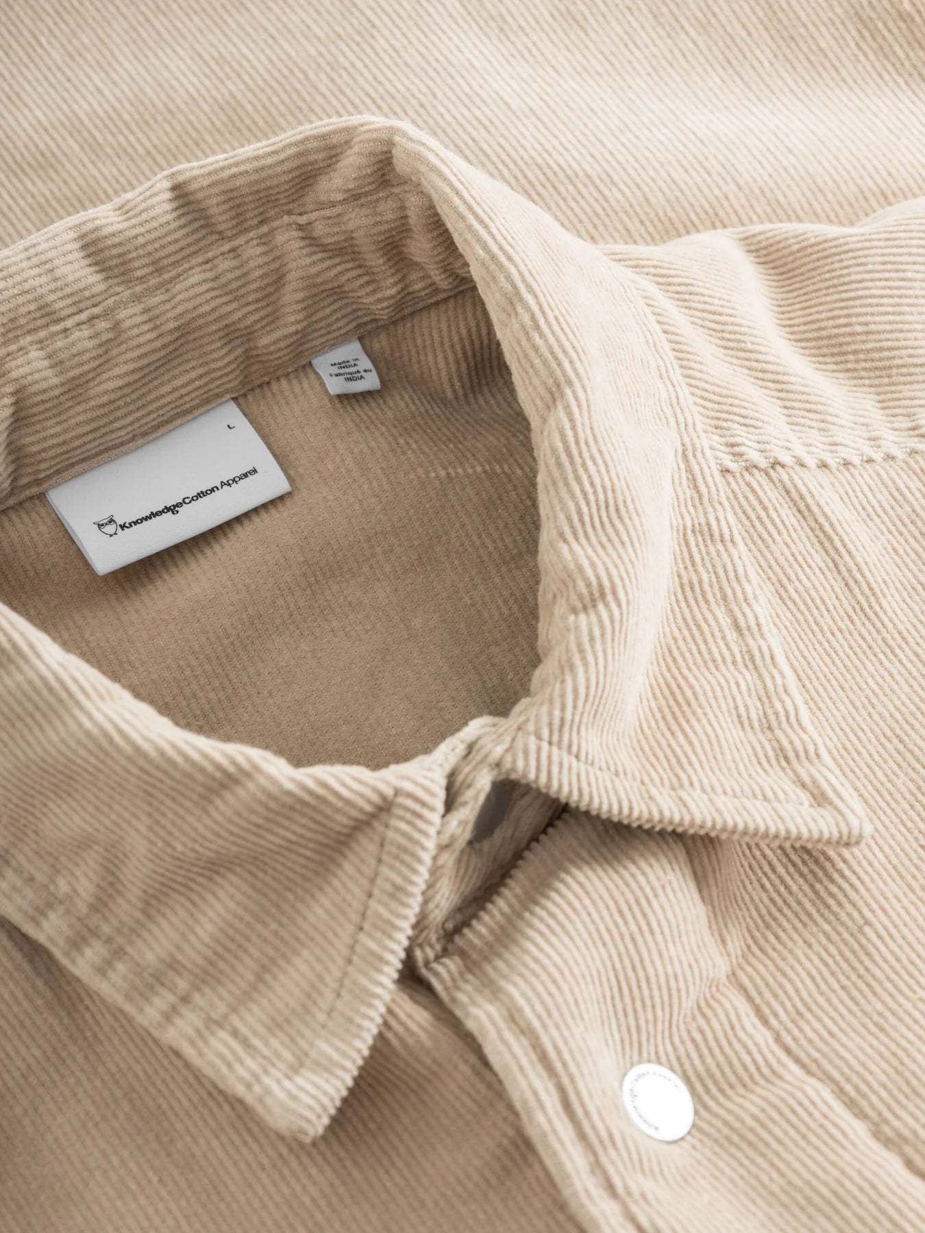 KNOWLEDGE COTTON APPAREL Cord Overshirt